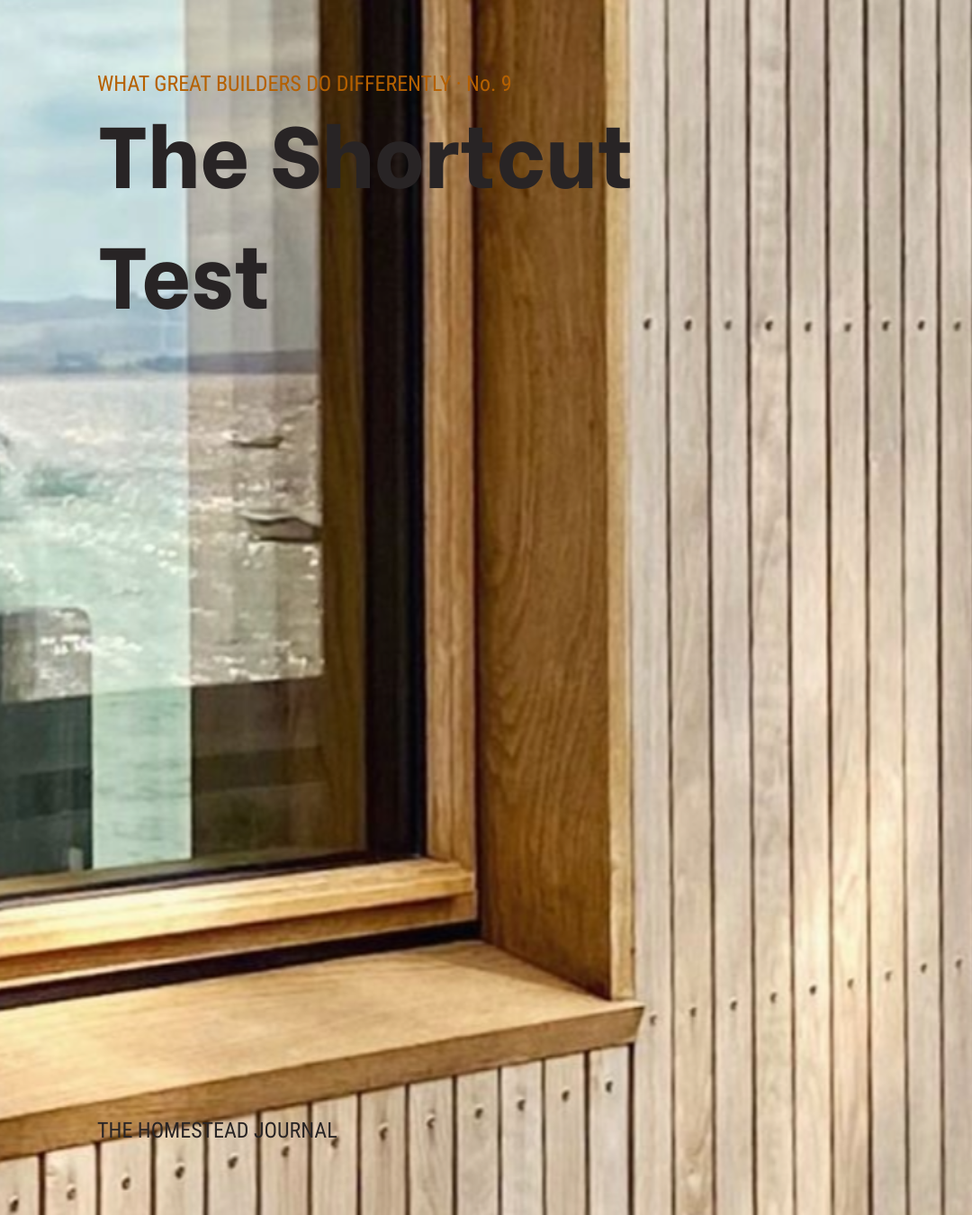 The Shortcut Test