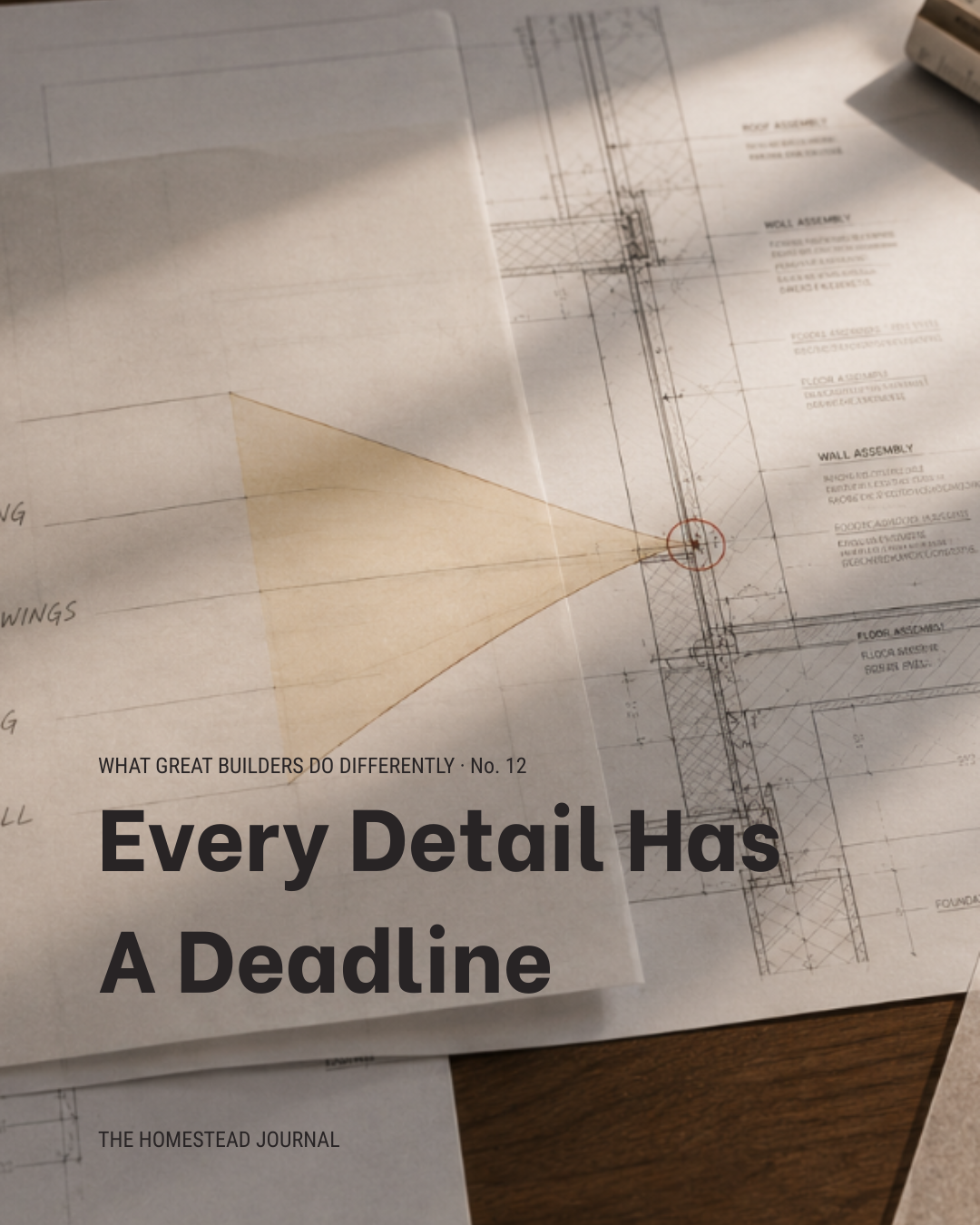 Every Detail Has a Deadline
